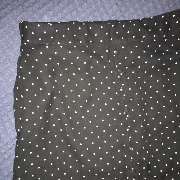 💚 NWOT FOREVER 21 Polka Dot Maxi Skirt - Picture 6 of 6